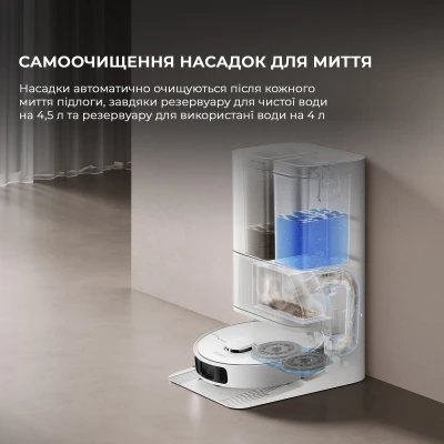 Пылесос Dreame Bot D20 Ultra (RLD31SE) [RLD31SE-B] — фото 7