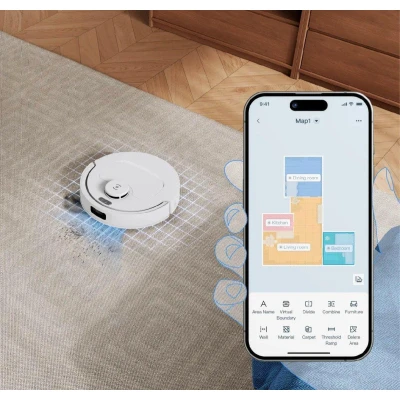 Пылесос Ecovacs DEEBOT T30CDLX71 WHITE (DLX71 WHITE) [DLX71WHITE-B] — фото 11