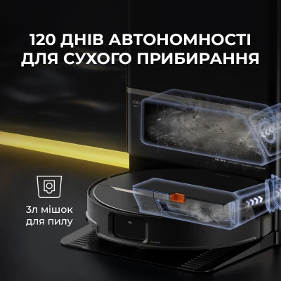 Пылесос Deerma X80 Ultra (DEM-X80ULTRA) [DEM-X80ULTRA-B] — фото 8