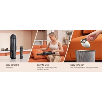 Пылесос Baseus AP01 Handy Vacuum Cleaner (5000pa) Black (C30450100111-00) [C30450100111-00-B] — фото 10