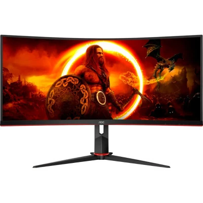 AOC CU34G2XP/BK 3440 x 1440 VA чорний