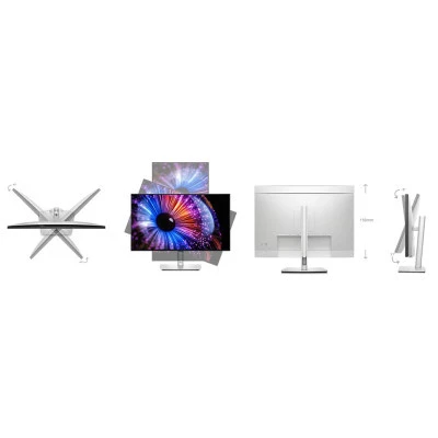 Монітор Dell U2724DE 2560 x 1440 IPS сріблястий (210-BKTV-B) — фото 9