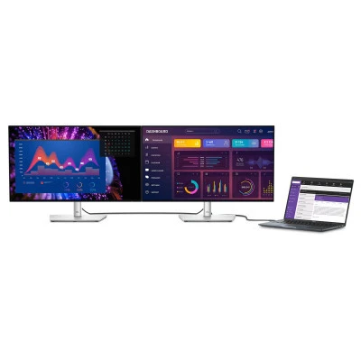 Монітор Dell U2724DE 2560 x 1440 IPS сріблястий (210-BKTV-B) — фото 10