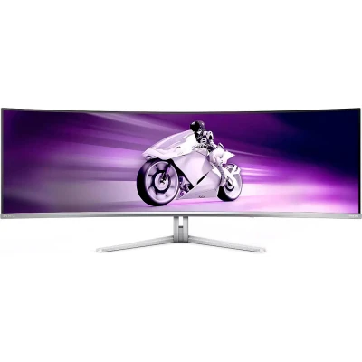 Монітор Philips 49M2C8900L/00 5120 x 1440 QD-OLED білий (49M2C8900L00-B)