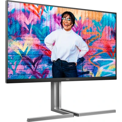 AOC U32U3CV 3840 x 2160 Nano IPS чорний — фото 2