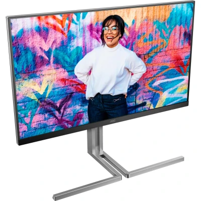 Монитор AOC U32U3CV 3840 x 2160 Nano IPS чорний (U32U3CV-B) — фото 8