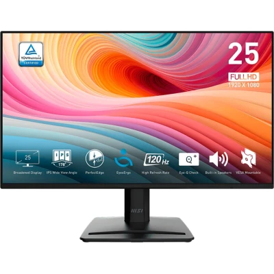 Монитор MSI PRO MP252 E2 1920 x 1080 IPS чорний (PROMP252E2-B)