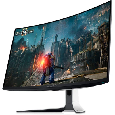 Dell AW3225QF 3840 x 2160 QD-OLED білий — фото 2