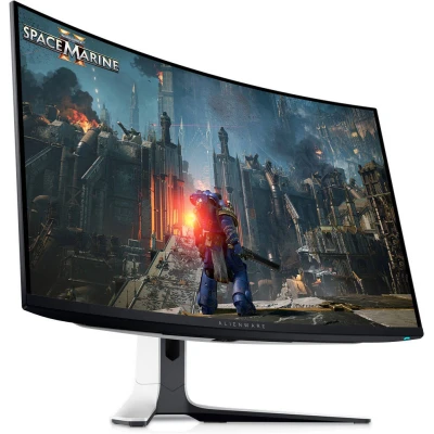 Монітор Dell AW3225QF 3840 x 2160 QD-OLED білий (210-BLLV-B) — фото 3