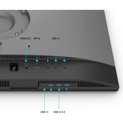 Монитор BenQ PD2706QN Grey 2560 x 1440 IPS темно-сірий (PD2706QNGrey-B) — фото 3
