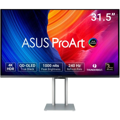 ASUS ProArt PA32UCDM 3840 x 2160 QD-OLED сріблястий