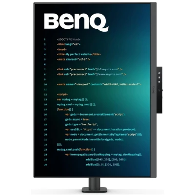 BenQ RD280UA METALLIC GREY 3840 x 2560 IPS чорний — фото 2