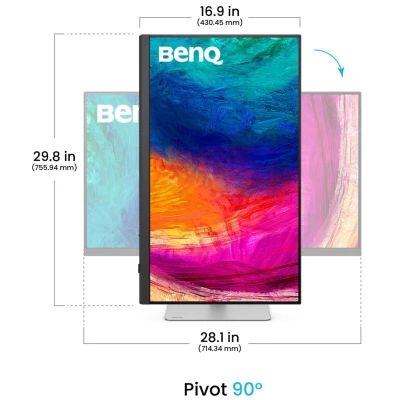 Монітор BenQ PD3226G White-Silver 3840 x 2160 IPS білий (PD3226GWhite-Silver-B) — фото 3