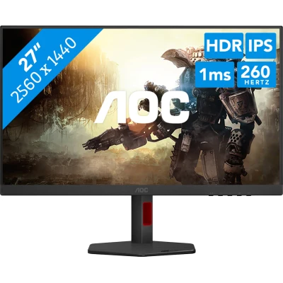 AOC Q27G4ZR 2560 x 1440 IPS червоний, чорний