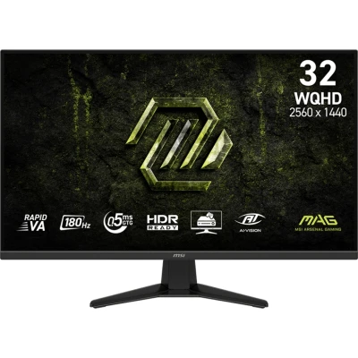 MSI MAG 325QF E18V 2560 x 1440 Rapid VA чорний