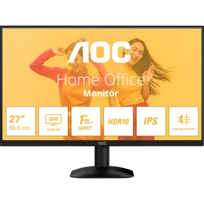 Монітор AOC Q27B35E 2560 x 1440 IPS чорний (Q27B35E-B)