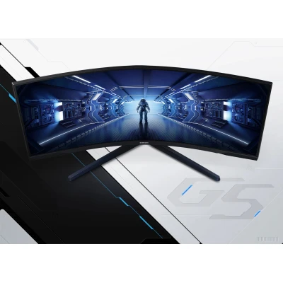 Монитор Samsung LC34G55TWWIXUA 3440 x 1440 VA чорний (LC34G55TWWIXUA-B) — фото 12