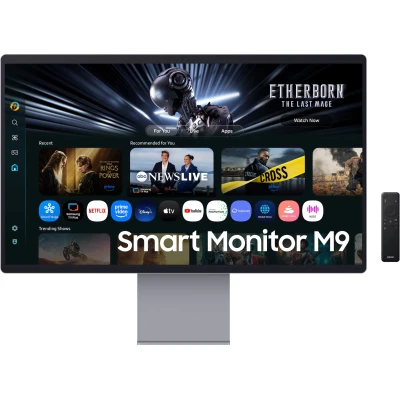 Монітор Samsung LS32FM902SZXUA 3840 x 2160 QD-OLED сріблястий (LS32FM902SZXUA-B)