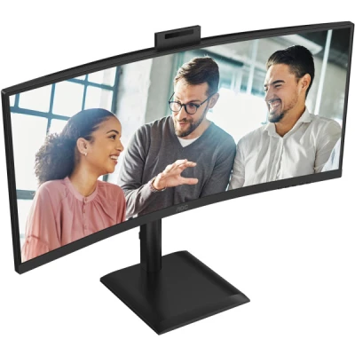 AOC CU34E4CW 3440 x 1440 VA чорний — фото 2
