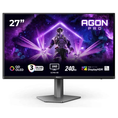 AOC AG276UZD 3840 x 2160 QD-OLED чорний