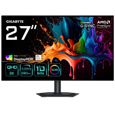 GIGABYTE MO27Q28G EK 2560 x 1440 WOLED чорний