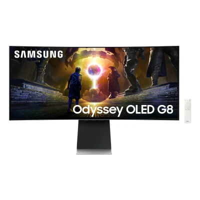 Samsung LS34DG852SZXUA 3440 x 1440 OLED сріблястий