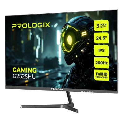 Монитор Prologix G2525HU 1920 x 1080 IPS чорний (G2525HU-B) — фото 3