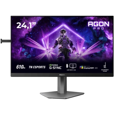 AOC AG246FK6 1920 x 1080 Ultra-Fast TN eSports сірий, чорний