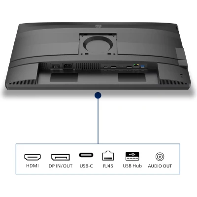 Монітор Philips 24B2U4301/00 1920 x 1080 IPS сріблястий, чорний (24B2U430100-B) — фото 3