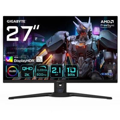 GIGABYTE AORUS FO27Q5P EK 2560 x 1440 QD-OLED чорний