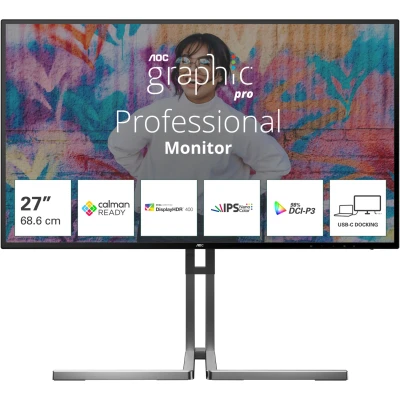 AOC U27U3CV 3840 x 2160 IPS сірий