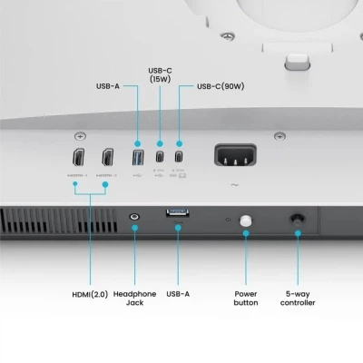 Монитор BenQ MA320UP 3840 x 2160 IPS сріблястий (MA320UP-B) — фото 3