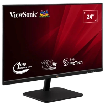 ViewSonic VA2432-H-2 1920 x 1080 IPS чорний — фото 2
