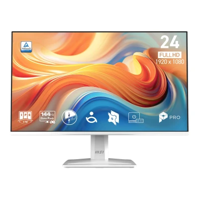 Монітор MSI PRO MP243W E14 1920 x 1080 IPS білий (PROMP243WE14-B) — фото 4