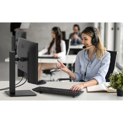 Монітор LG 27BA65QB-B 2560 x 1440 IPS чорний (27BA65QB-B-B) — фото 11