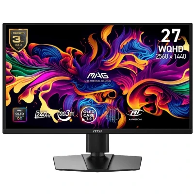MSI MAG 272QP QD-OLED-X24 2560 x 1440 чорний