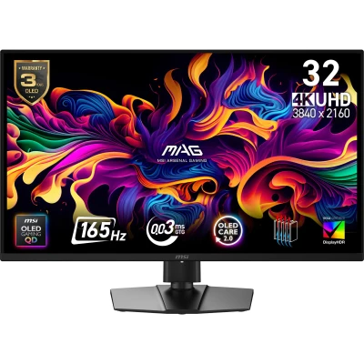 MSI MAG 322UP QD-OLED E16 3840 x 2160 чорний