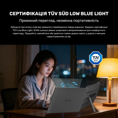 Монитор Blackview Single Screen 14inch 1920 x 1080 IPS сірий (BVSCM6-B) — фото 10
