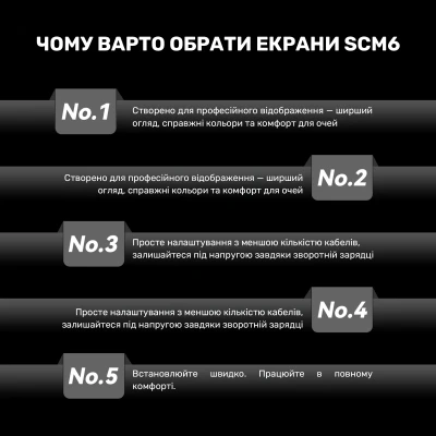 Монітор Blackview Single Screen 15.3inch 1920 x 1200 IPS сірий (BVSCM8-B) — фото 6