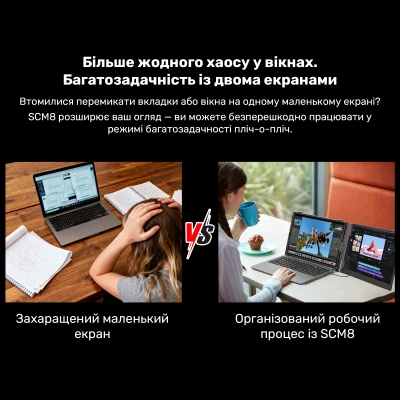 Монітор Blackview Single Screen 15.3inch 1920 x 1200 IPS сірий (BVSCM8-B) — фото 7