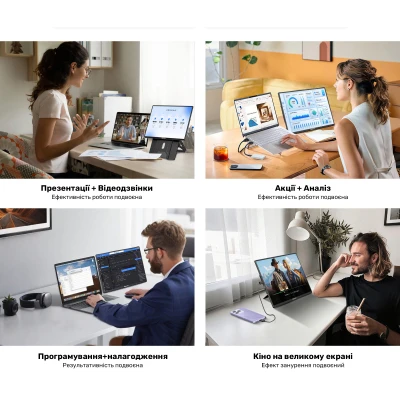 Монітор Blackview Table 9 LCD Monitor 16inch 1920 x 1200 IPS сірий (BVTABLE9-B) — фото 9