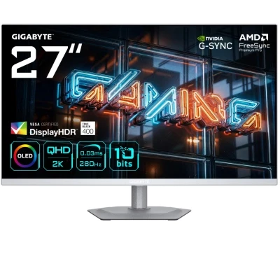 GIGABYTE MO27Q2A ICE EK 2560 x 1440 QD-OLED білий