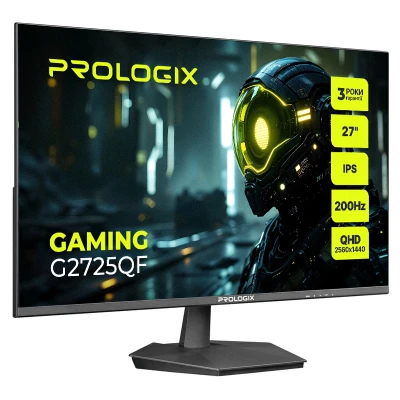 Prologix G2725QF 2560 x 1440 IPS чорний — фото 2
