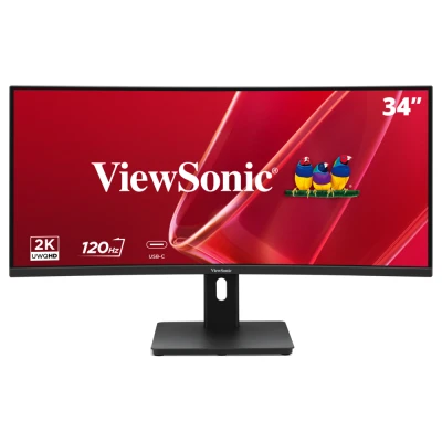 Монітор ViewSonic VA3420C-2 3440 x 1440 MVA чорний (VA3420C-2-B)