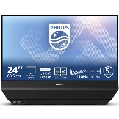 Монитор Philips 24B2D5300/00 1920 x 1080 IPS чорний (24B2D530000-B)