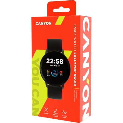 Смарт-годинник Canyon CNS-SW63BB Lollypop (CNS-SW63BB) [CNS-SW63BB-B] — фото 7