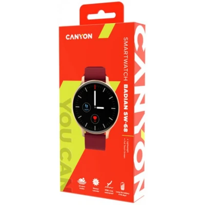 Смарт-годинник Canyon CNS-SW68RR Badian Red (CNS-SW68RR) [CNS-SW68RR-B] — фото 8