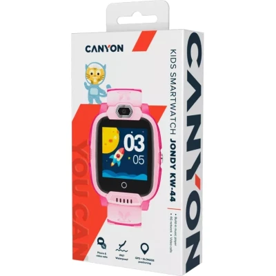Смарт-годинник Canyon CNE-KW44PP Jondy KW-44, Kids smartwatch Pink (CNE-KW44PP) [CNE-KW44PP-B] — фото 4