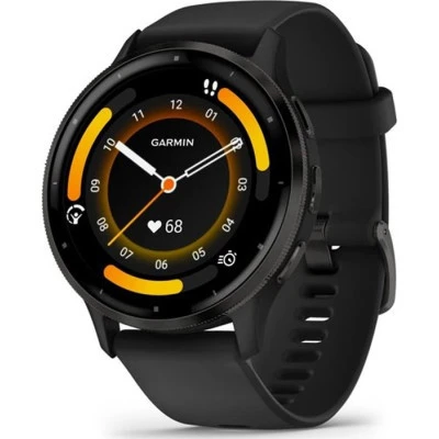 Смарт-годинник Garmin Venu 3, Black + Slate, GPS