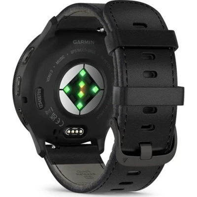 Смарт-годинник Garmin Venu 3, Black + Slate, Leather, GPS (010-02784-52) [010-02784-52-B] — фото 6